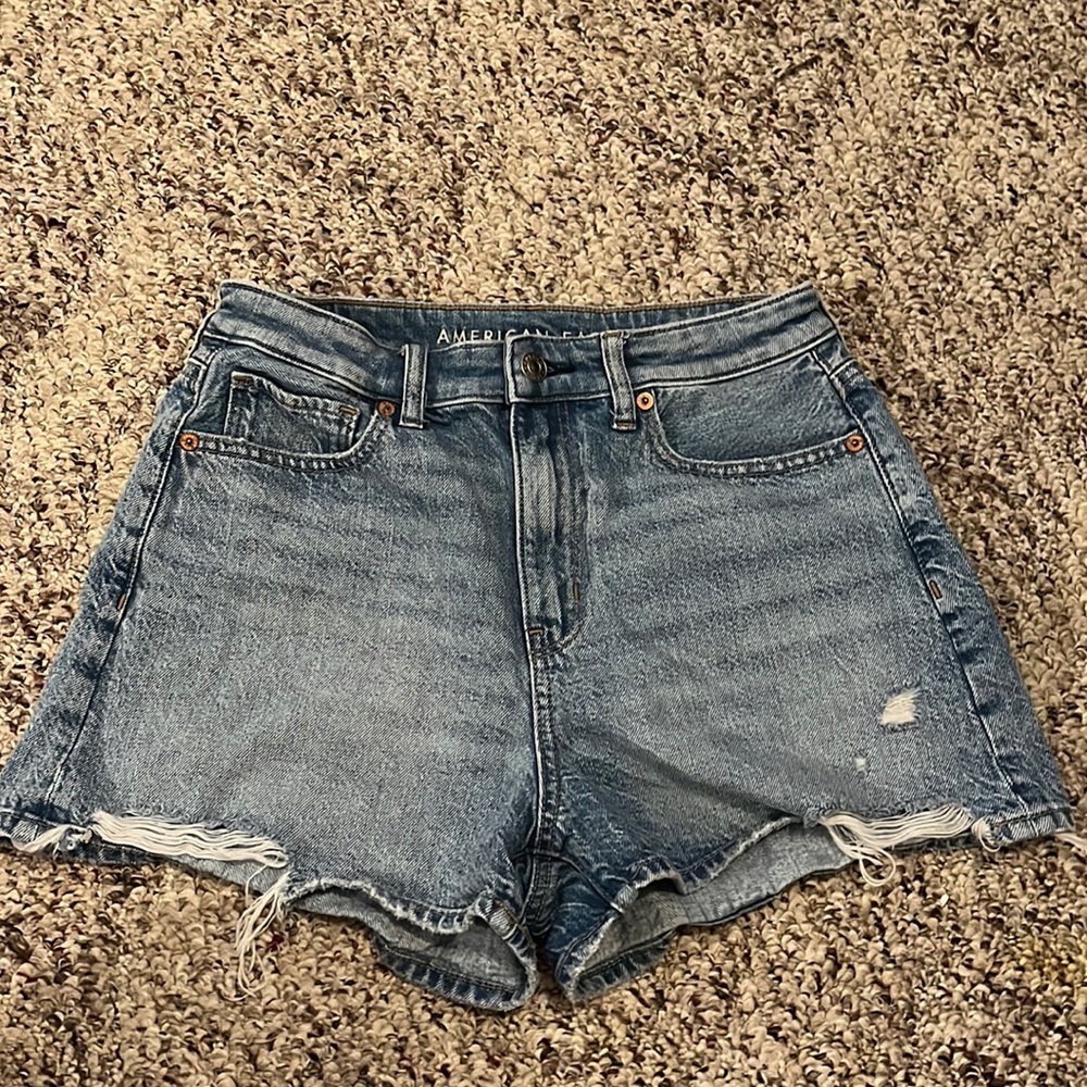 american eagle mom shorts